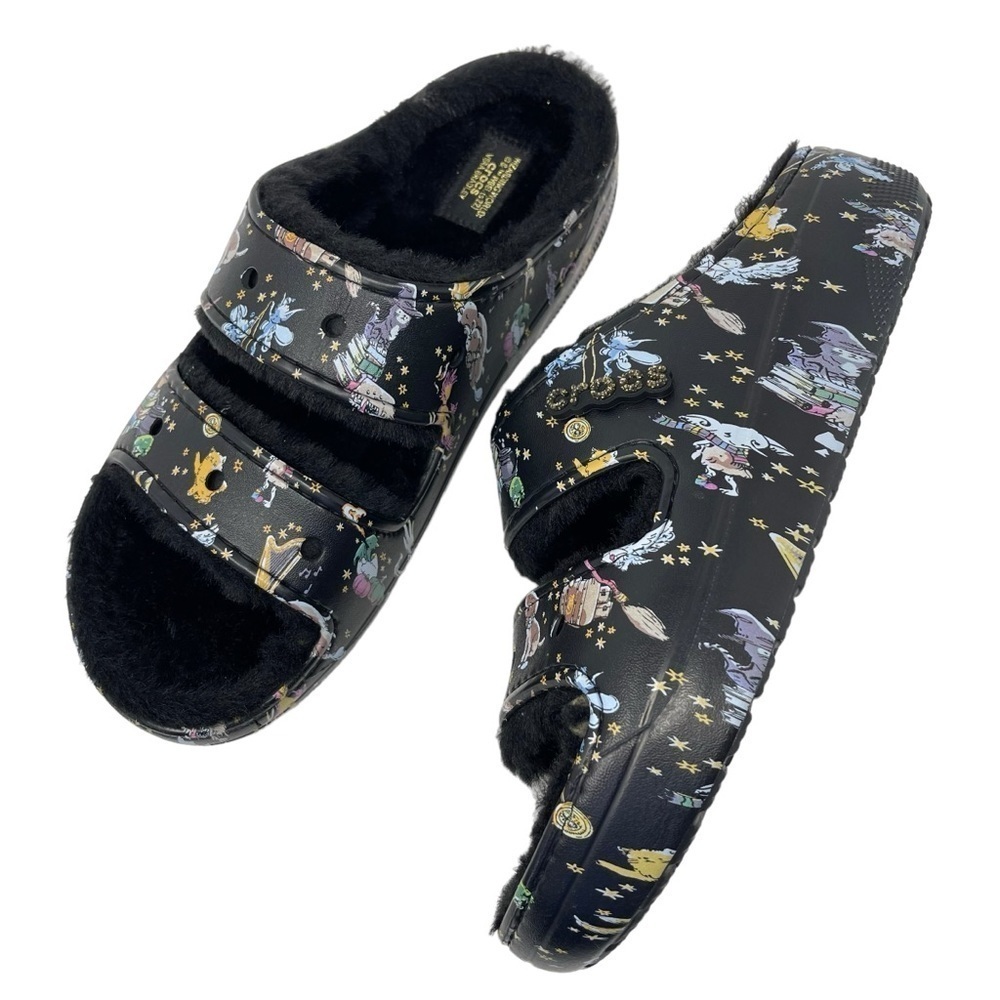 Crocs Vera Bradley Harry Potter lined Sandals Size Mens 10 Womens 12